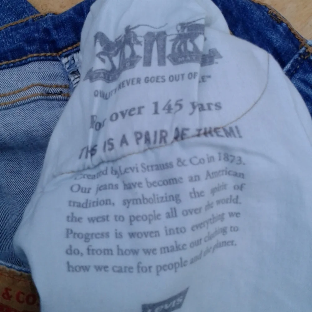Men's jeans Levi's 511 jeans size 31-32 no rips_5